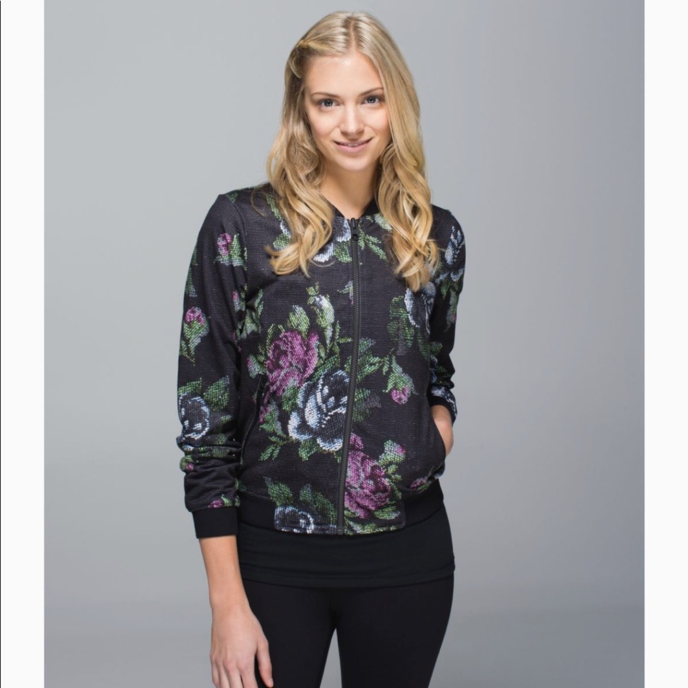 Lululemon Garden Party Bomb Reversible Jacket
